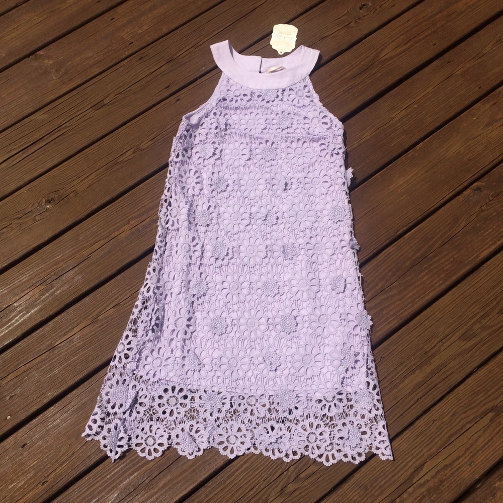 Beautiful Lilac Pastel Colored Sleeveless Dress